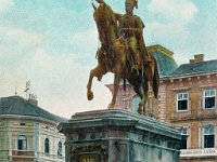 Spomenik banu Jelačiću, Jelačićev trg, 1904. godina